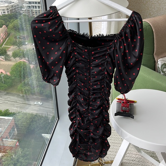 melrose dress red polka dot - Picture 7 of 9